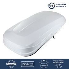 Car Roof Box  Gloss white 400L