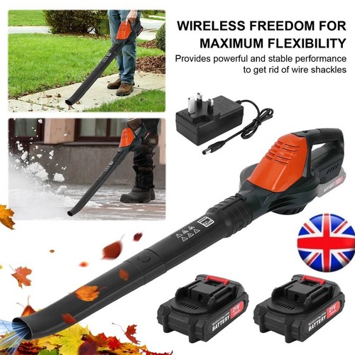 Cordless leaf blower 2in1 - blower,