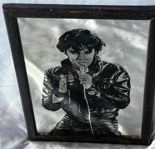 Vintage elvis presley mirror - vintage,