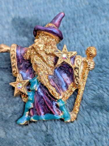 Kirk folly wizard brooch - folly,