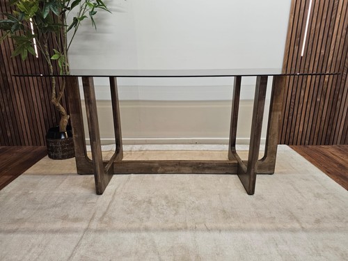 Rustic 180cm solid rubberwood - 180cm,