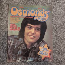 Osmonds World magazine Number 8 June 1974