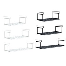 Heavy Duty Under Shelf Storage Basket Rack Kitchen Cupboard Organiser Multi-size