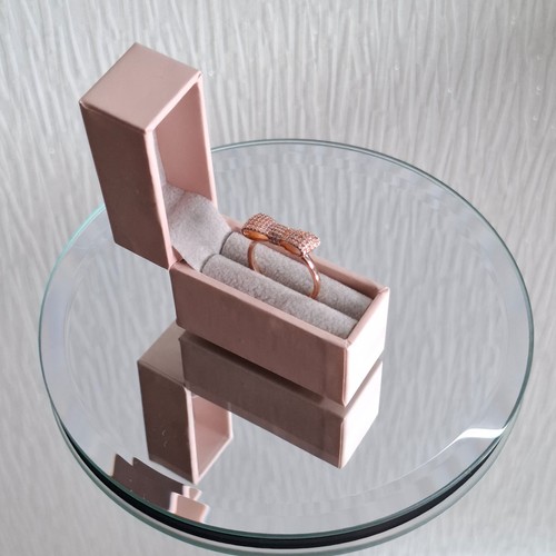 Diamonique 925 rose solid - rose,