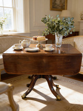 Regency mahogany sofa table - sofa,
