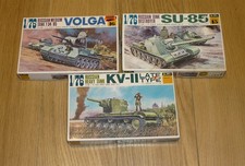 Set of 3 Fujimi 1/76 scale WW2
