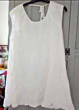 Louche (Joy) white mini dress, size 14