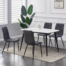 Set faux matte suede - of,