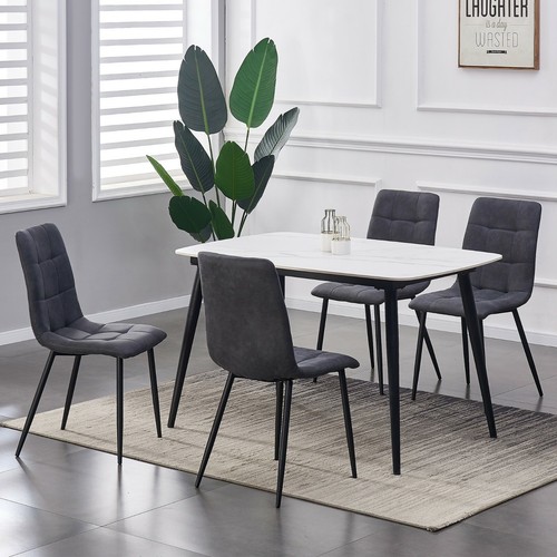 Set faux matte suede - set, of