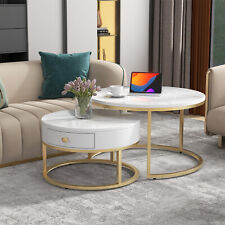 Round Nesting Coffee Table