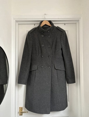 Women charcoal grey coat - women's,