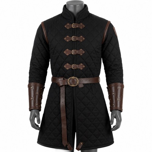 Medieval quilted gambeson - quilted,