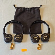 2 x Land Rover wireless Headphone Headset LR068896 LR096498 Range Rover