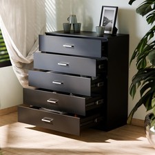 Grey Chest of Drawers Bedside