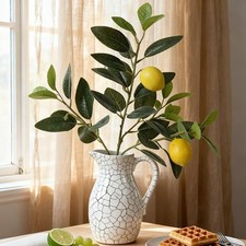 Artificial Lemon Tree Branch