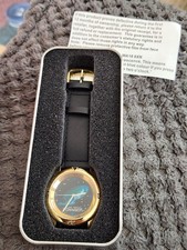 Boxed Vintage Wesco 1995 Star Trek Voyager Quartz Watch. New ?. No Backlight