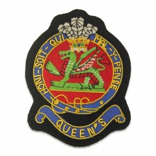 Queen's Regiment Blazer Badge