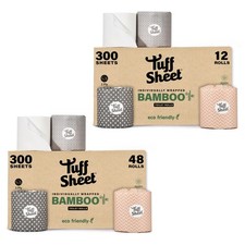 Bamboo Toilet Rolls 12-48 Pack