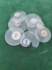  Antique Vintage  Watch, Pocket Watch Mineral Glass Crystals VTF 13.1 - 44.1 mm