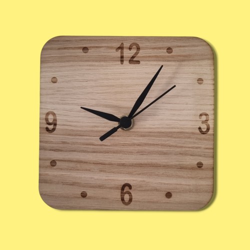 Square wood effect - square,