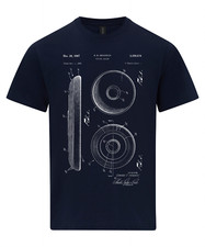 Frisbee Patent T-shirt Disc Golf Blueprint Gift T-Shirt