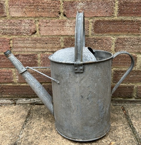 Vintage galvanised watering - vintage,
