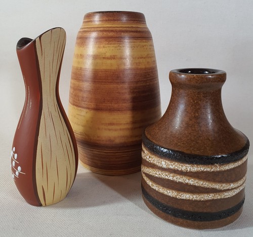 Three vintage bay keramiks - three,