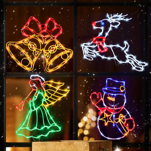 Christmas window decor - 16",