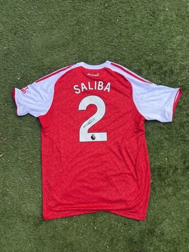William saliba signed arsenal - saliba,