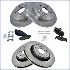 Brake Discs + Brake Pads Rear