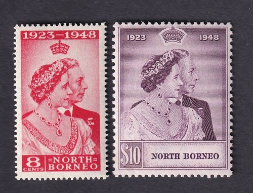 North borneo kgvi - north, 1948
