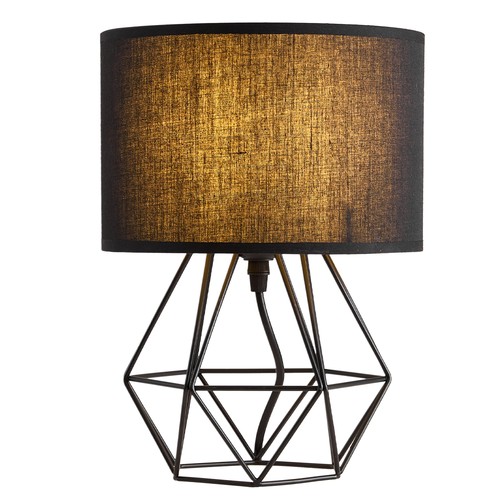Modern fabric shade table lamp - fabric,