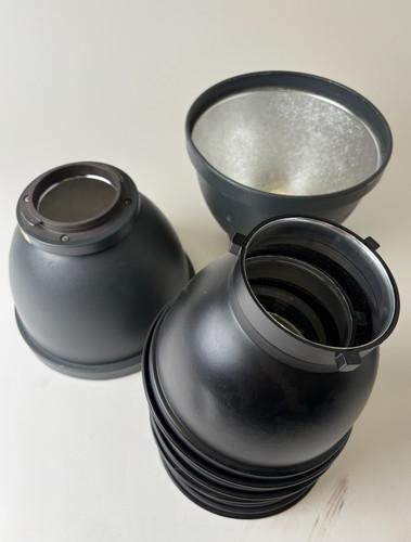 Broncolor reflectors 5x - 2x,