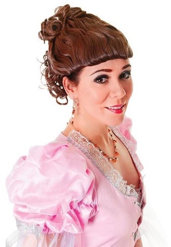 Victorian lady costume - lady, wig