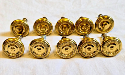 Lot vintage solid brass - of,
