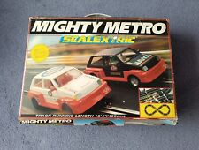 scalextrix Mighty Metro (Spares or Repairs) Found cars and Power Supply 