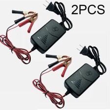 2PCS 12V Car Battery Charger