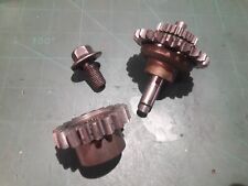 SUZUKI RM125 1992 Power Valve Governor Shaft,Exhaust Valve Primary Drive Gears