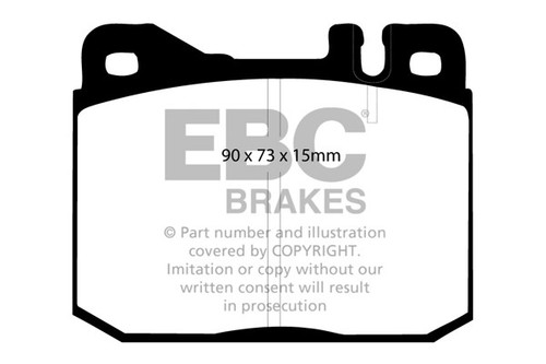 Ebc yellowstuff front brake - yellowstuff,