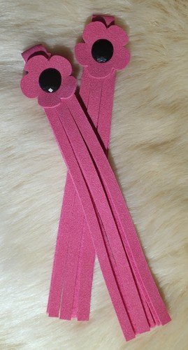 Boot tassels with flowers - flowers, to