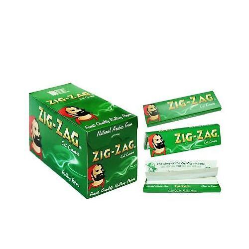 Books zig zag green - books, rizla