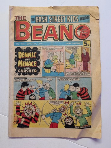 Beano comic 1835 september - beano, 1835,