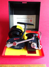 A SUPERB RARE UNFISHED BOXED MITCHELL 411 SPECIAL SPINNING REEL CIRCA 1975