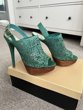 Carvela Turquoise Laser-cut