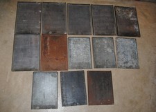 Vintage letterpress print - letterpress,
