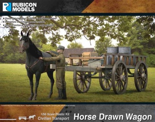 Rubicon horse drawn - horse, wagon