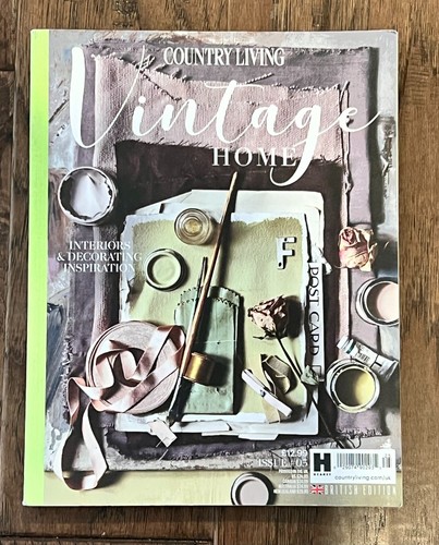 Country living vintage home - living,