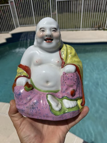 Old chinese porcelain seated - porcelain,