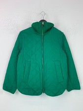 Jigsaw Green Quilted Jacket