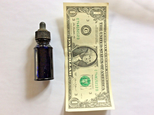 Antique cobalt blue medicine - cobalt,